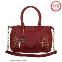 michael kors odette grommet groot rood boekentassen Tas Classic Flap aagxn706